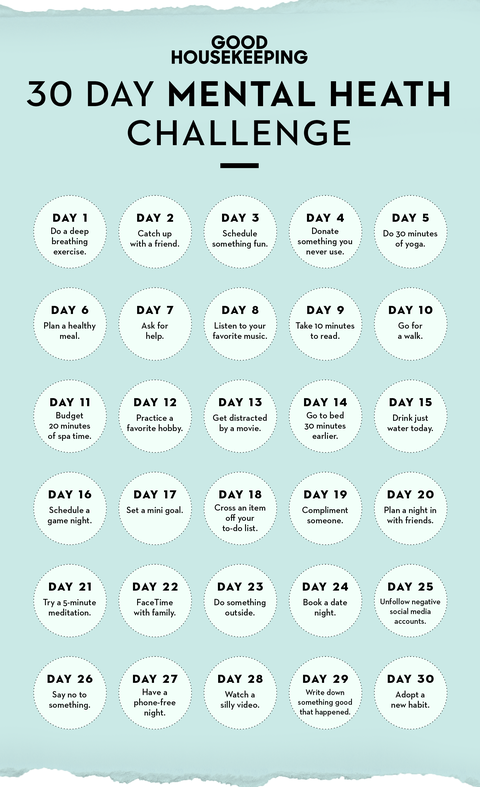 30 Thirty Day Challenge Ideas