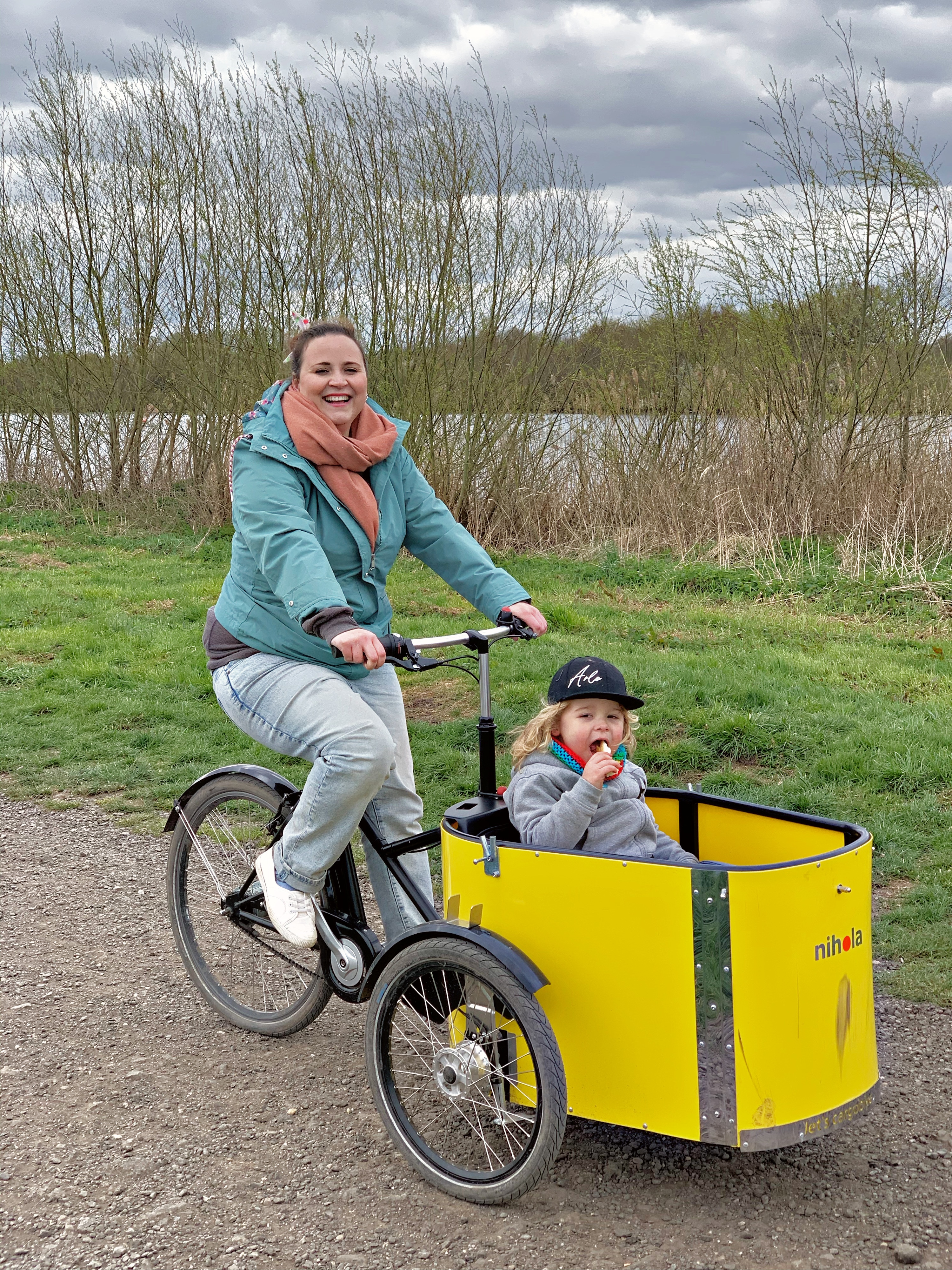 Cycling at Kingsbury Water Park