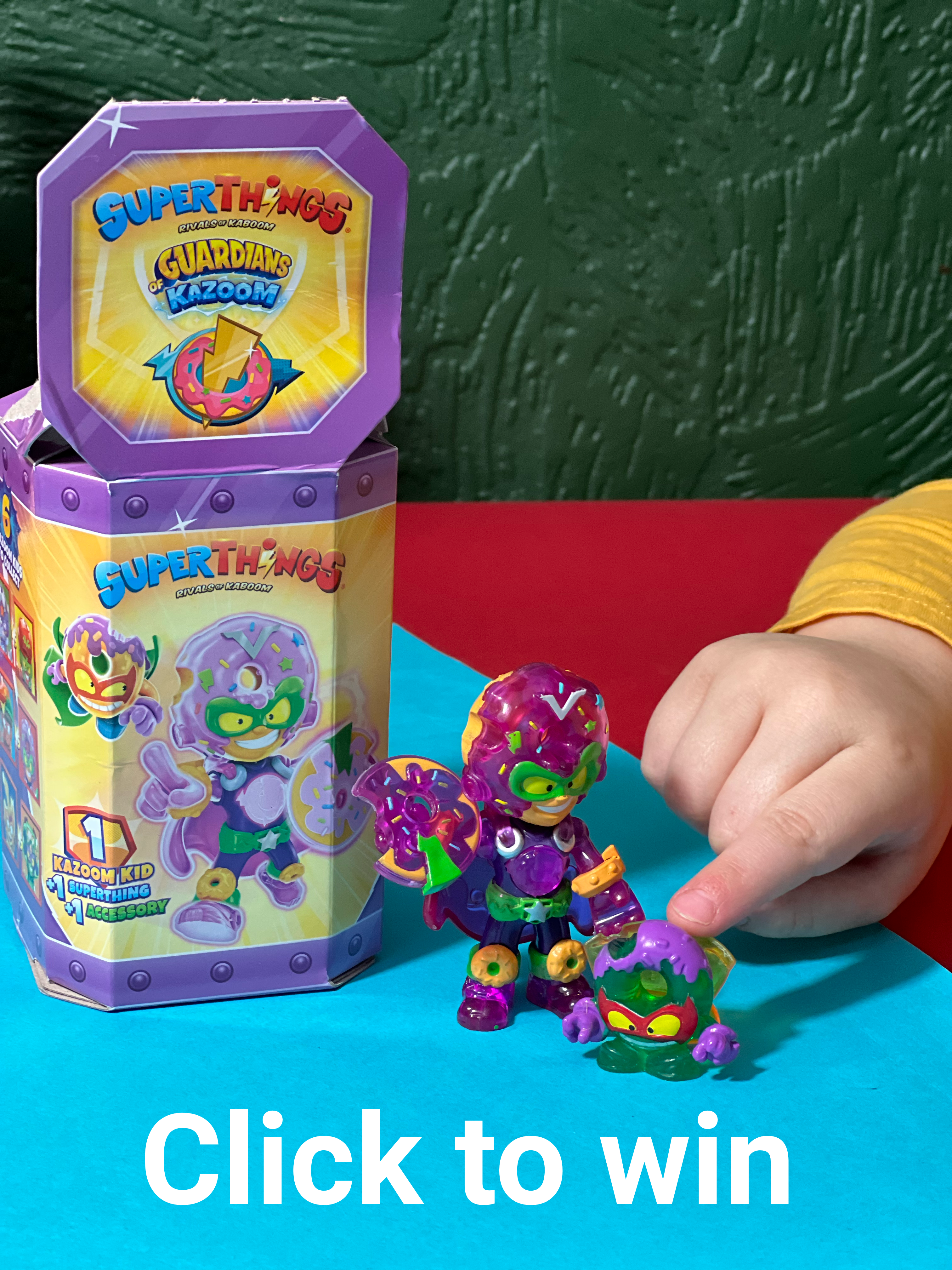 SUPERTHINGS Kazoom Kids – Complete Kazoom Kids collection. Each Kazoom Kid  comes with 1 SuperThing and 1 combat accessory