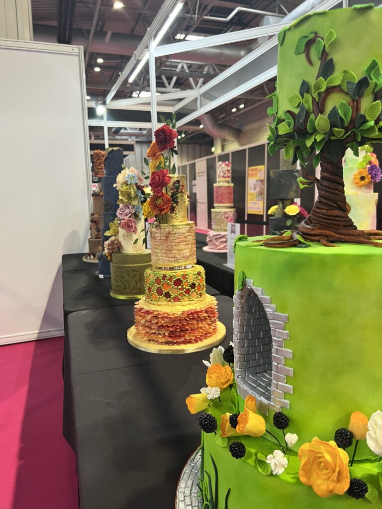Creations entered for competition during Cake International at NEC  Birmingham. Picture date: Friday November 5, 2021 Stock Photo - Alamy